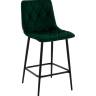 Стул полубарный Одди Diamond велюр темно-зеленый