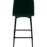 Стул полубарный Одди Diamond велюр темно-зеленый
