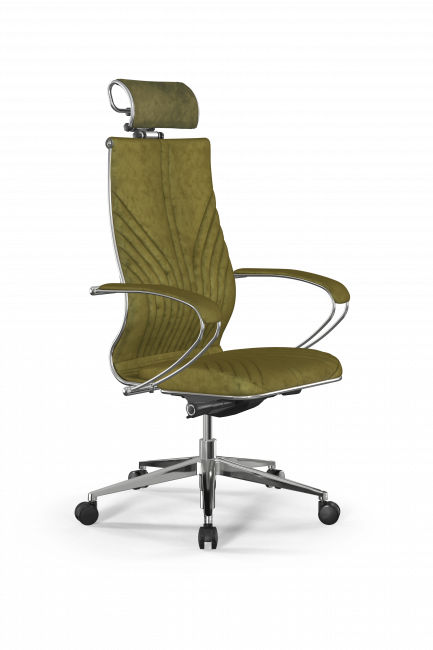 Кресло Samurai B2-13K - GoyaLE /Kc31/Wm31/K2cV/H2cV-3D(M26.B32.G25.W03), оливковый