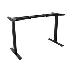 Подстолье для стола с электроприводом и регулировкой высоты, 2 мотора, память 3 уровня высоты,черный