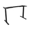 Подстолье для стола с электроприводом и регулировкой высоты, 2 мотора, память 3 уровня высоты,черный