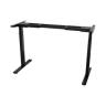 Подстолье для стола с электроприводом и регулировкой высоты, 2 мотора, память 3 уровня высоты,черный