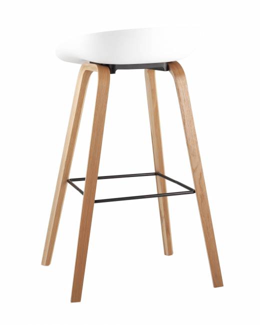 Стул барный LIBRA БЕЛЫЙ