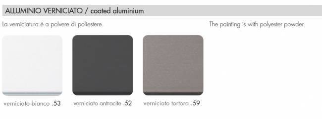 Скамейка металлическая Rio Bench белый 1995х345х475 мм