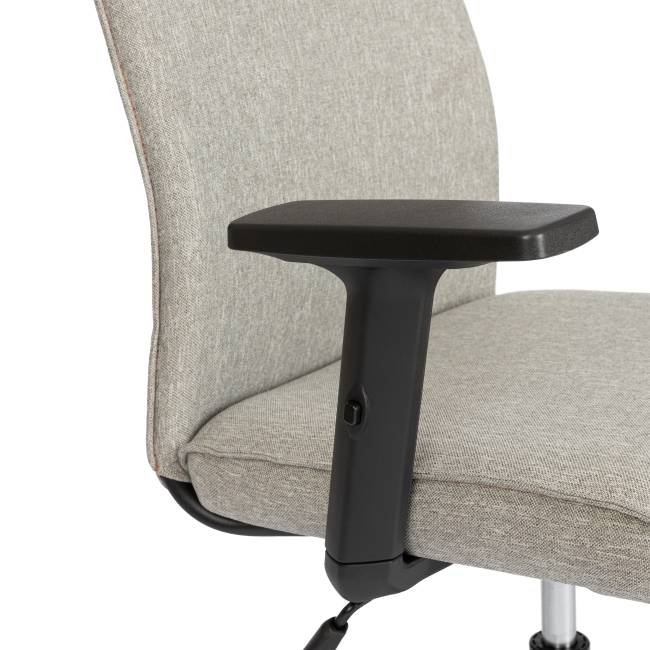 Кресло PRAGMATIC PLT ткань, серо-бежевый, 3M 16/2 серо-бежевый ткань