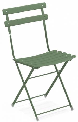 Стул металлический складной Arc en Ciel зеленый 425х430х810 мм