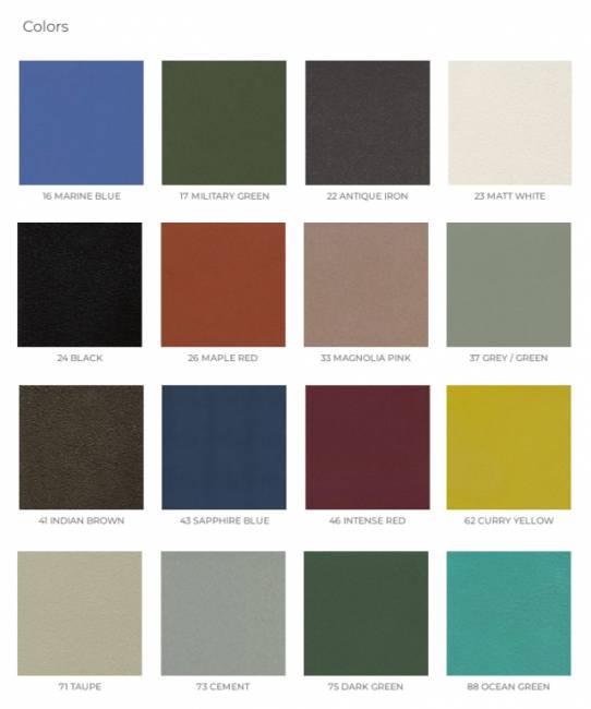 Стул металлический складной Arc en Ciel зеленый 425х430х810 мм