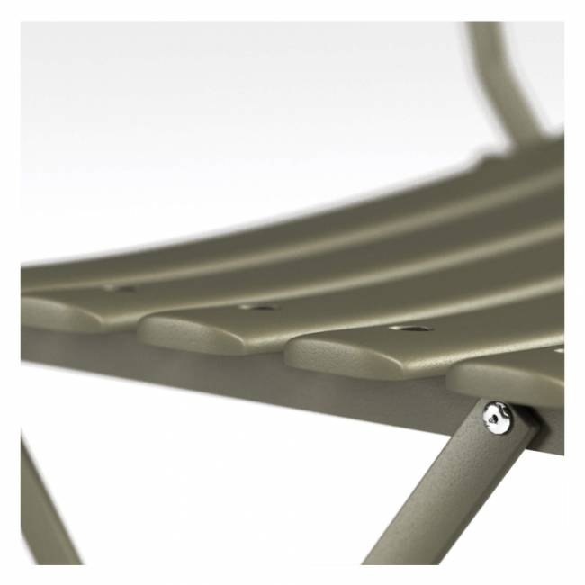 Стул металлический складной Arc en Ciel зеленый 425х430х810 мм