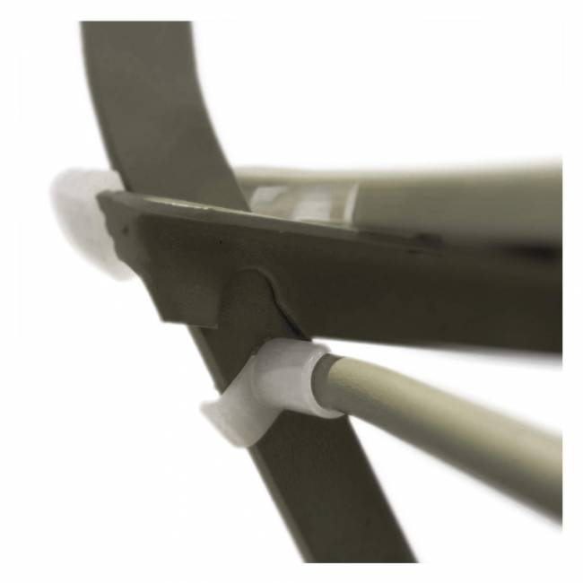 Стул металлический складной Arc en Ciel зеленый 425х430х810 мм