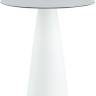 Стол из HPL пластика светящийся Hopla Lighting белый Ø690х720 мм