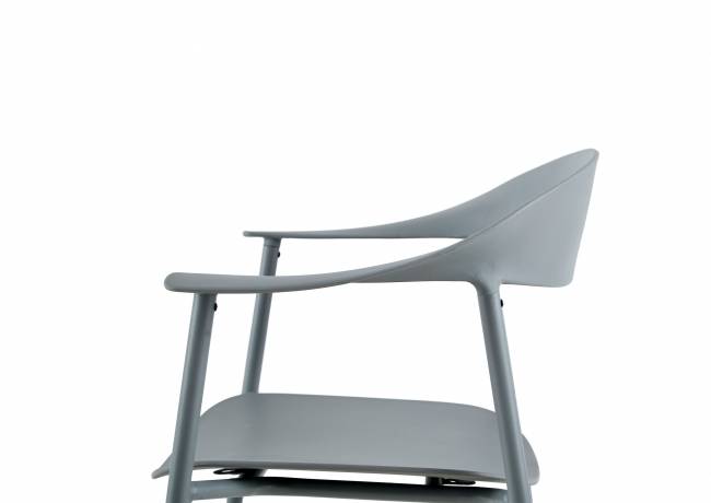 Стул Eila пластик серый