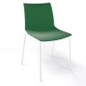 Стул пластиковый Kanvas NA зеленый милитари 470х500х790 мм