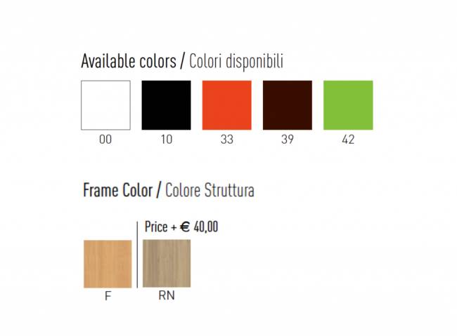 Стул пластиковый Panama BL коричневый 460х570х830 мм