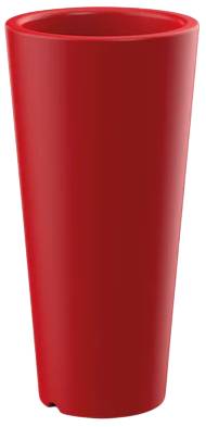 Кашпо пластиковое Tondo 86 вишневый Ø340х860 мм