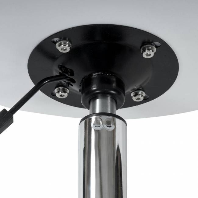 Офисное кресло TULIP (mod.106-1) металл/пластик/PU, 58 x 47 x 97см, White (белый) / Chrome (хром) (Комплект из 4 шт.) белый металл/пластик/PU Офисное кресло TULIP (mod.106-1) металл/пластик/PU, 58 x 47 x 97см, White (белый) / Chrome (хром) (Комплект из 4 шт.) белый металл/пластик/PU