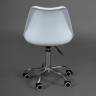 Офисное кресло TULIP (mod.106-1) металл/пластик/PU, 58 x 47 x 97см, White (белый) / Chrome (хром) (Комплект из 4 шт.) белый металл/пластик/PU Офисное кресло TULIP (mod.106-1) металл/пластик/PU, 58 x 47 x 97см, White (белый) / Chrome (хром) (Комплект из 4 шт.) белый металл/пластик/PU
