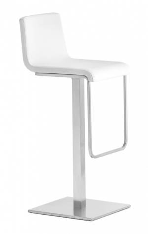 Стул барный с мягкой обивкой Kuadra XL 420х520х1040 мм