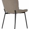 Стул обеденный DOBRIN MILO, черные ножки, бежевый букле (UF992-04)