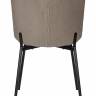 Стул обеденный DOBRIN MILO, черные ножки, бежевый букле (UF992-04)