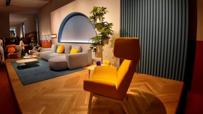 Кашпо пластиковое Hevea белый 510х510х1750 мм