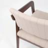 Стул-кресло Шадди венге/бежевый