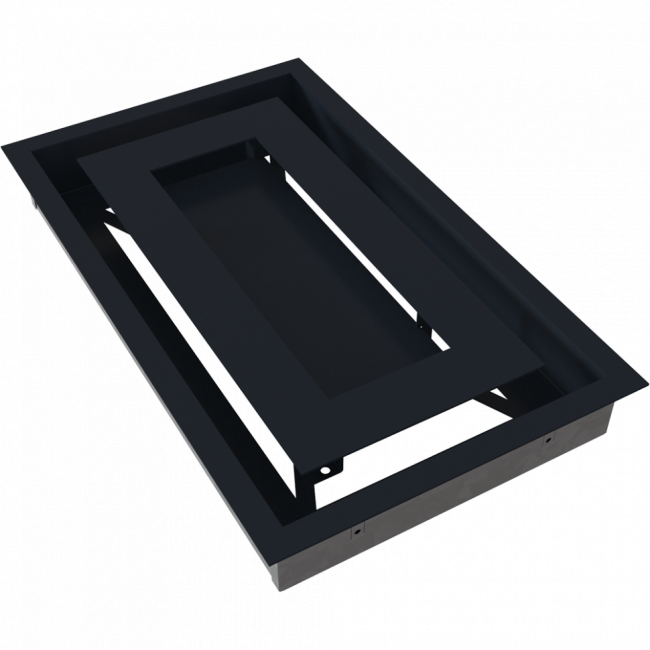 Решетка WIND Графитовая 22х37