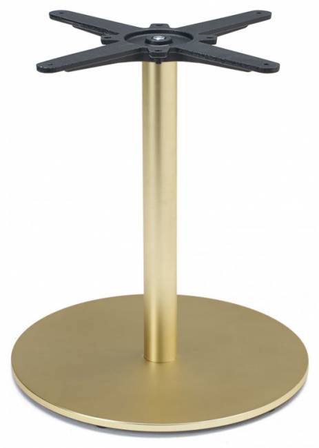 Подстолье металлическое Tiffany сатинированная латунь Ø450х500 мм