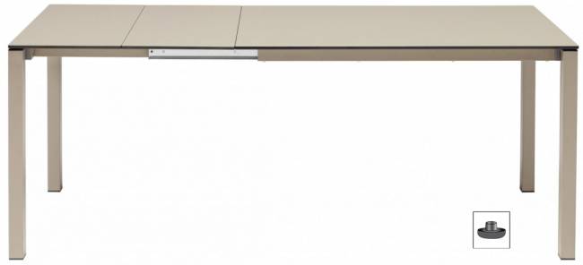 Стол ламинированный раздвижной Pranzo Extendable тортора 1200-1600-2000х790х750 мм