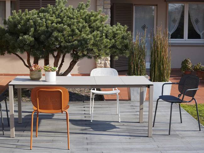 Стол ламинированный раздвижной Pranzo Extendable тортора 1200-1600-2000х790х750 мм