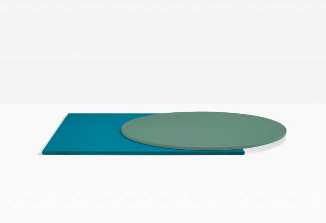 Столешница круглая Steel зеленый Ø585х12 мм