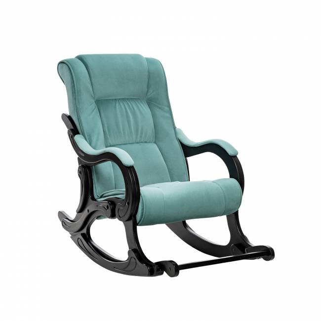 Кресло-качалка Модель 77 Венге V43 зеленый