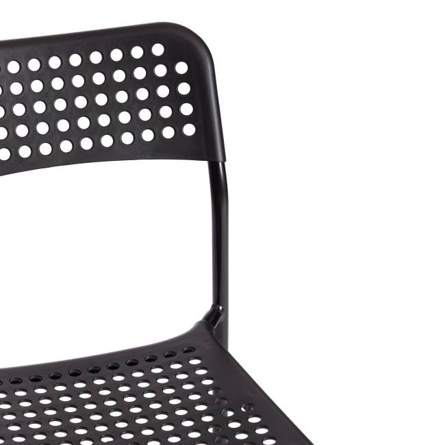 Стул Адде/Adde (мод.C-049) металл/пластик, 39х49х78см, черный разборный (Комплект из 8 шт.) черный металл/пластик Стул Адде/Adde (мод.C-049) металл/пластик, 39х49х78см, черный разборный (Комплект из 8 шт.) черный металл/пластик
