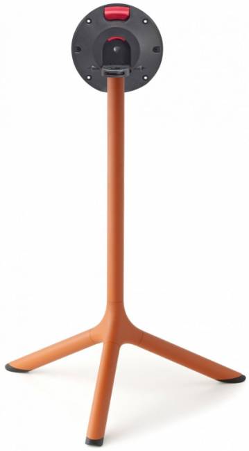 Стол ламинированный обеденный складной Tripe Folding терракотовый, кортен 640х640х740 мм