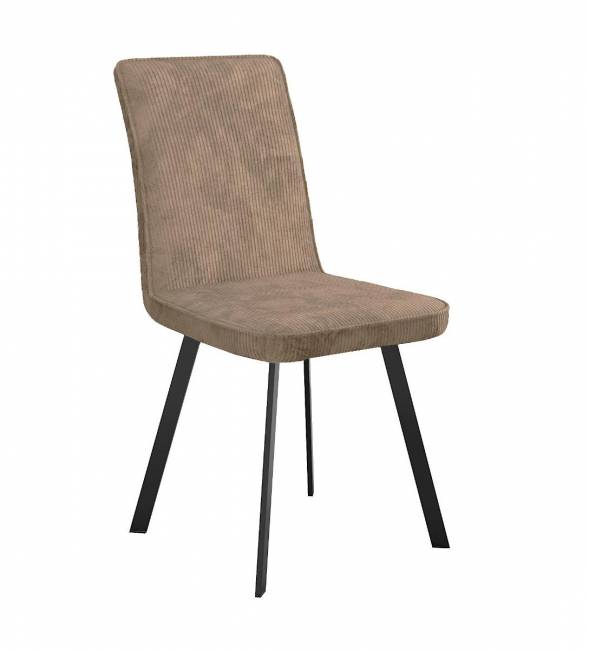 Стул DikLine 208 AN4 капучино, ножки черные Стул DikLine 208 AN4 капучино, ножки черные