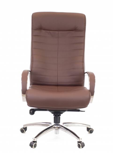 Кресло Everprof Orion AL M Кожа Коричневый Кресло Everprof Orion AL M Кожа Коричневый