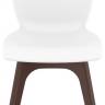 Стул пластиковый Mio-PP коричневый, белый 440х560х840 мм