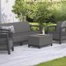 Комплект мебели Сканди (Scandi Linea 3 Seater Set ) графит Комплект мебели Сканди (Scandi Linea 3 Seater Set ) графит
