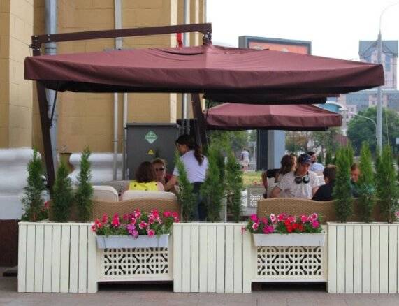 Зонт на боковой опоре «Усиленный» 2,5 х 2,5