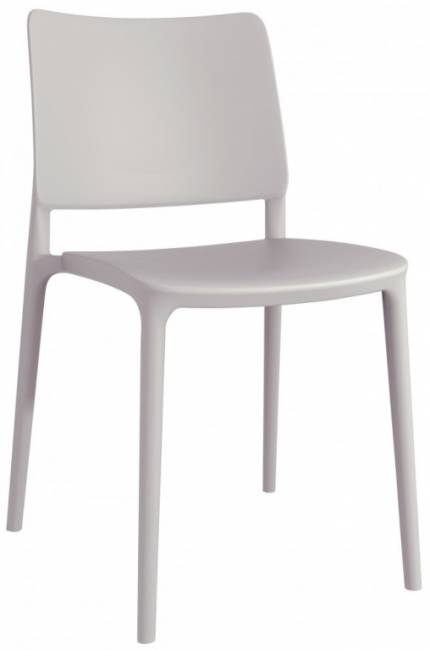 Стул пластиковый Joy-S светло-серый 490х535х795 мм