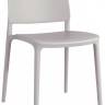 Стул пластиковый Joy-S светло-серый 490х535х795 мм