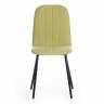 Стул ARC / 1 шт. в упаковке ткань/металл, 46 х 52 х 88 см, фисташковый 64/черный фисташковый ткань/металл