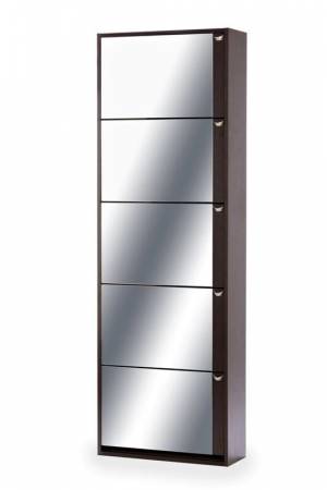 Обувница К-5S (зеркальная) венге