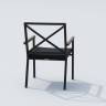 Стул FESTA черный - каркас карбон