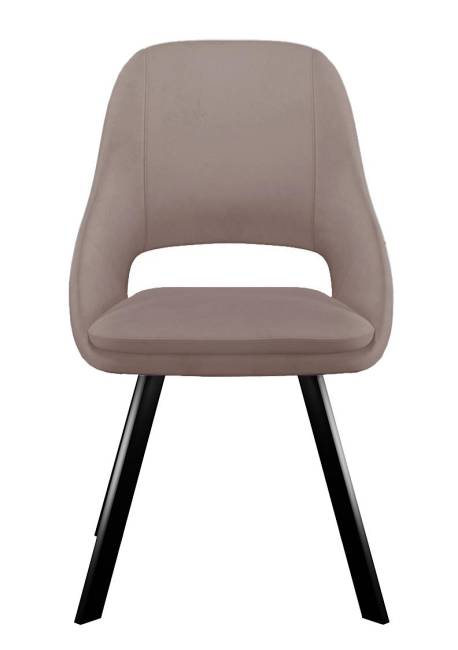 Стул DikLine 247 поворотный, Z48 капучино, ножки черные