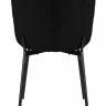 Стул обеденный DOBRIN MILO, черные ножки, черный букле (UF992-12)