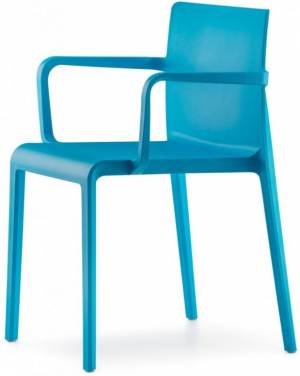 Кресло пластиковое Volt синий 600х525х775 мм