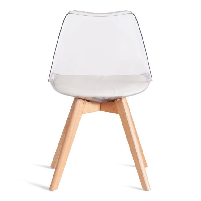 Стул TULIP (mod. 73-1) / 2 шт. в упаковке дерево/пластик/экокожа, 47,5x55x80 см, Прозрачный (Transparent) (Комплект из 2 шт.) прозрачный дерево/пластик/экокожа Стул TULIP (mod. 73-1) / 2 шт. в упаковке дерево/пластик/экокожа, 47,5x55x80 см, Прозрачный (Transparent) (Комплект из 2 шт.) прозрачный дерево/пластик/экокожа