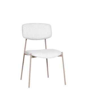 Стул Doe без подлокотников светло-бежевый бежевые ножки