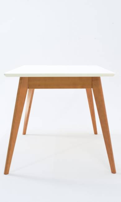 Стол Сканди 120, Орех/ Белый