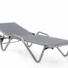 Шезлонг Hera алюминиевый, серый